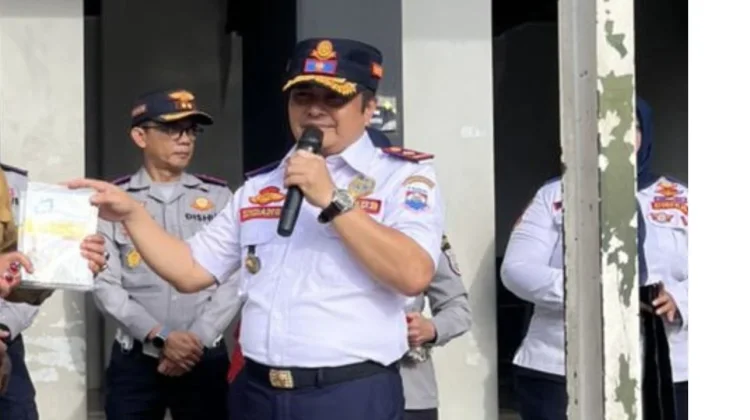 Dishub Cimahi Ramp Check Kendaraan dan Periksa Bus Program Mudik Gratis 2026