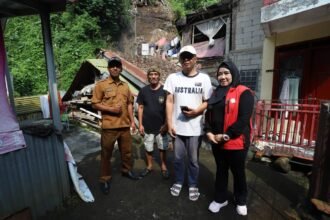 Nina Fitriana Pastikan Warga Merasa Terayomi dan Merespons Laporan Longsor di Cidadap