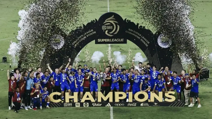 Persib Bandung Hattrick Juara Super League