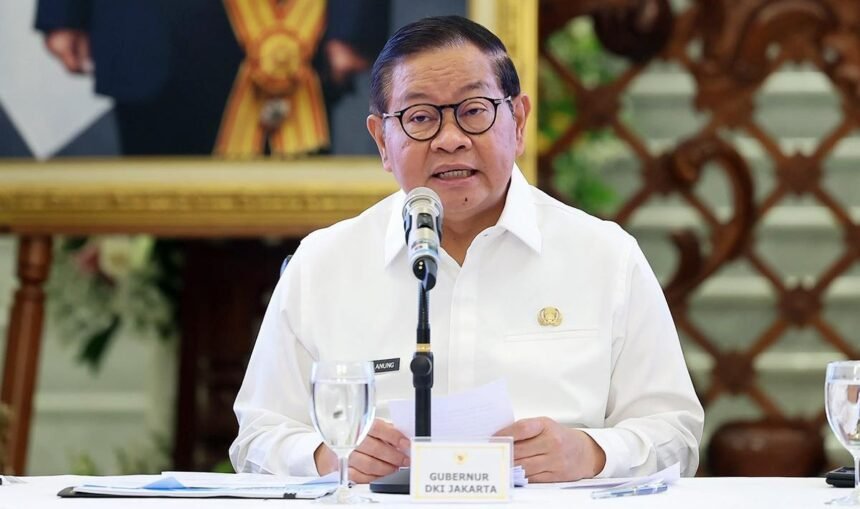 Gubernur Jakarta Pramono Anung